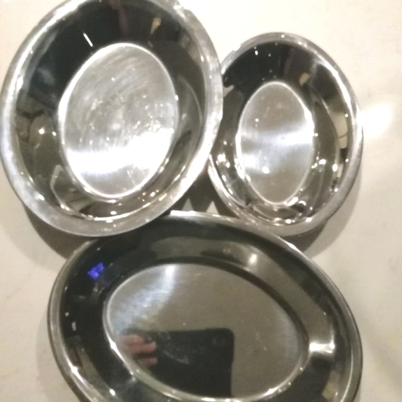 Stainless steel oval platters/trays - Picture 2 of 4